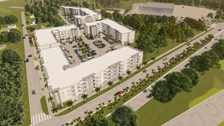 Un complejo de viviendas de bajo precio se construye al sur de Miami-Dade