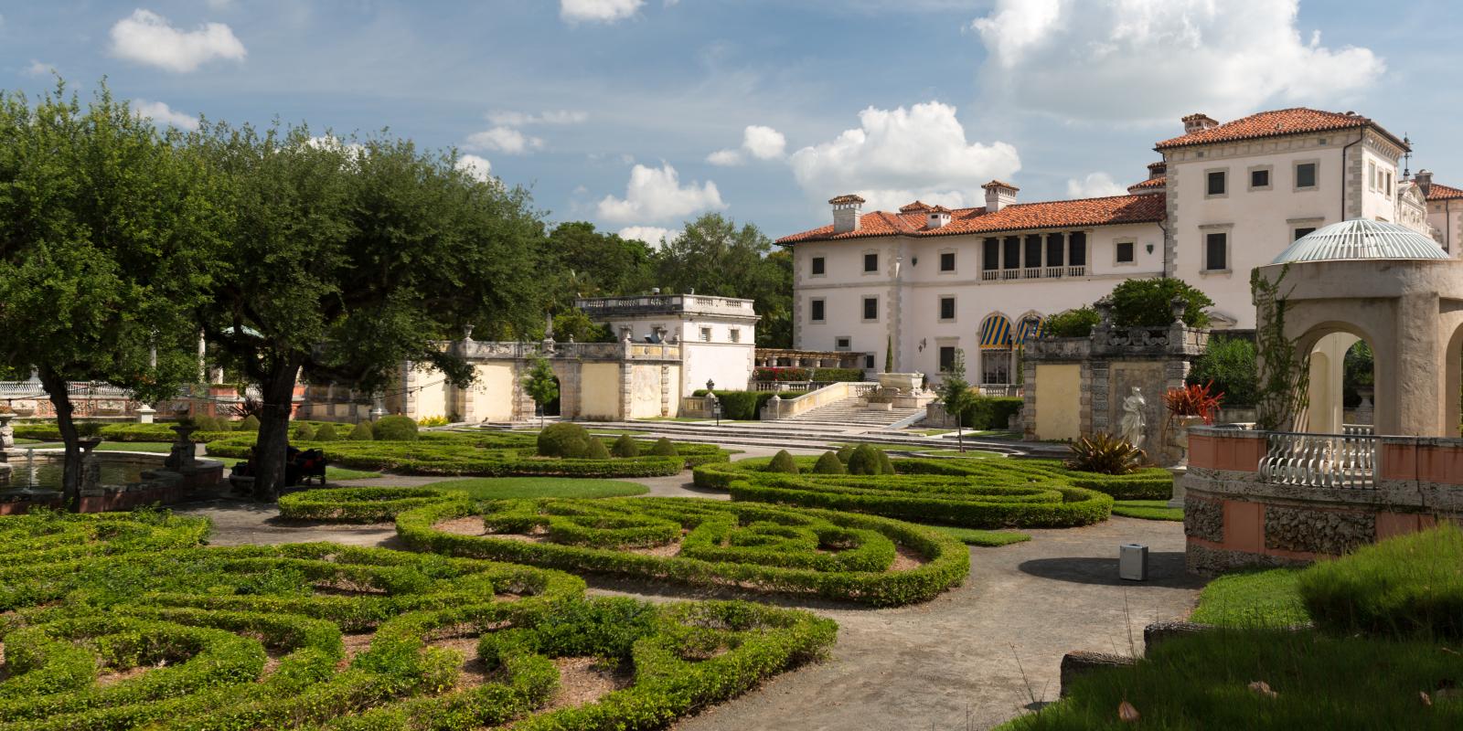 Histórica Villa Vizcaya un pedazo de Europa en Miami