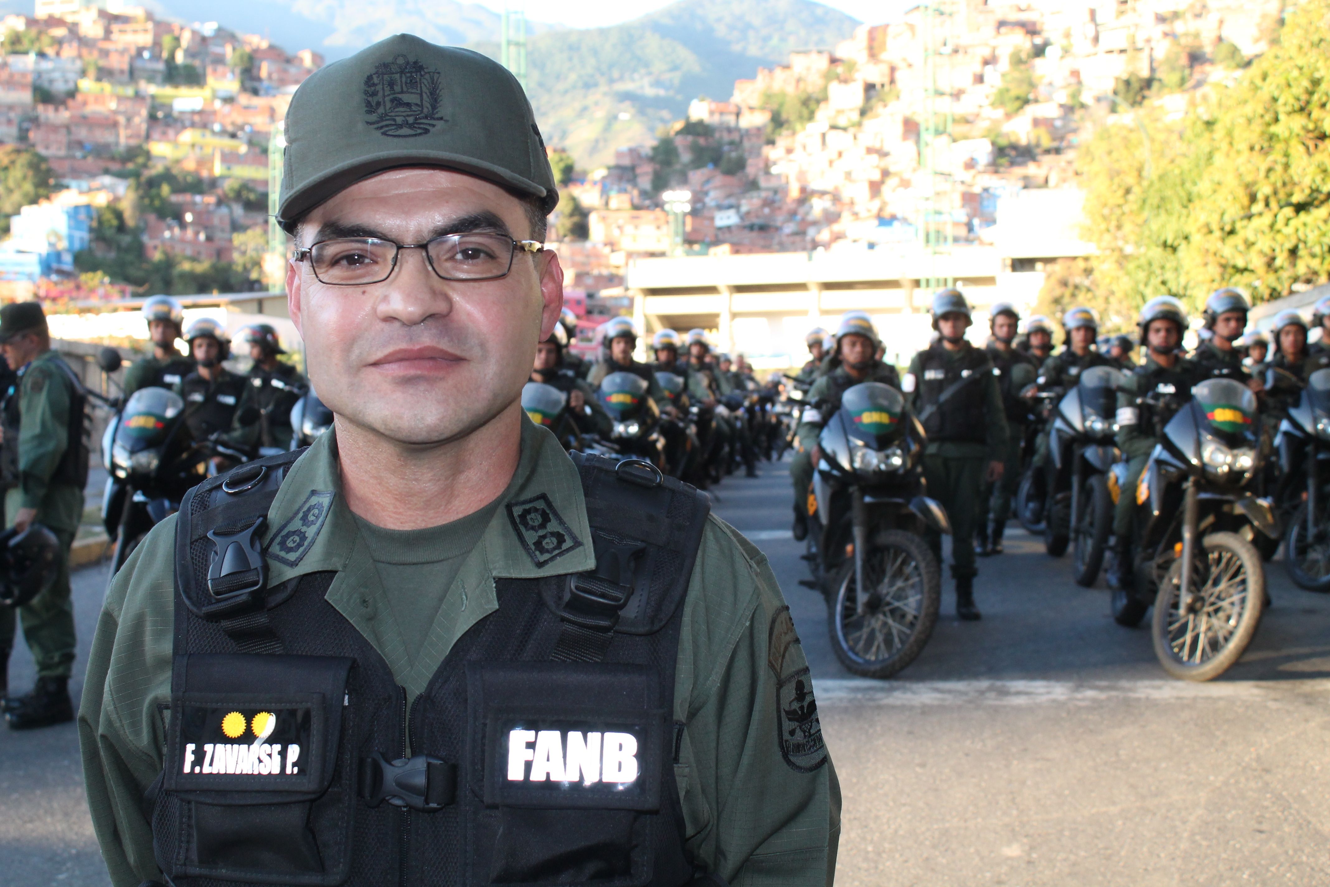 Conozca a Fabio Zavarse comandante de la Guardia Nacional conectado a civiles armados